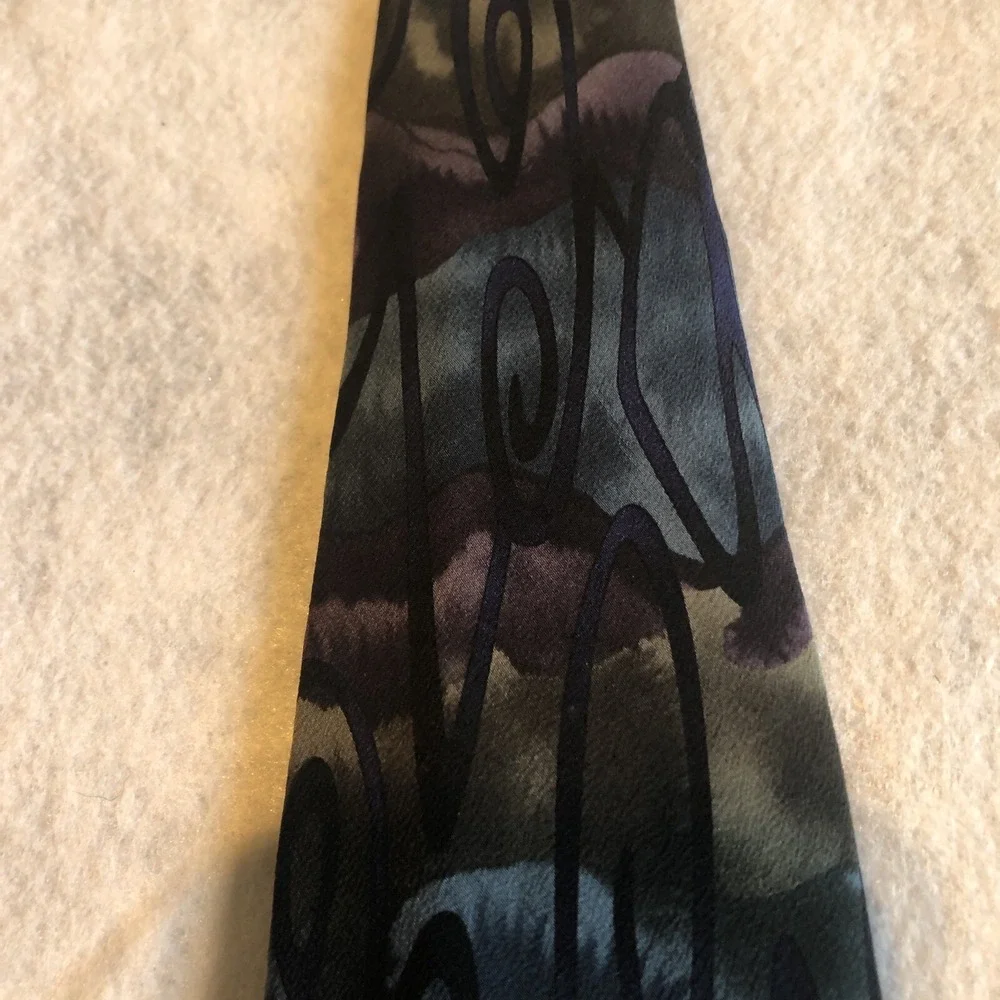 Grateful Dead Tie Electric 2 Sixth Set 100% Silk‎ multicolored Jerry Garcia